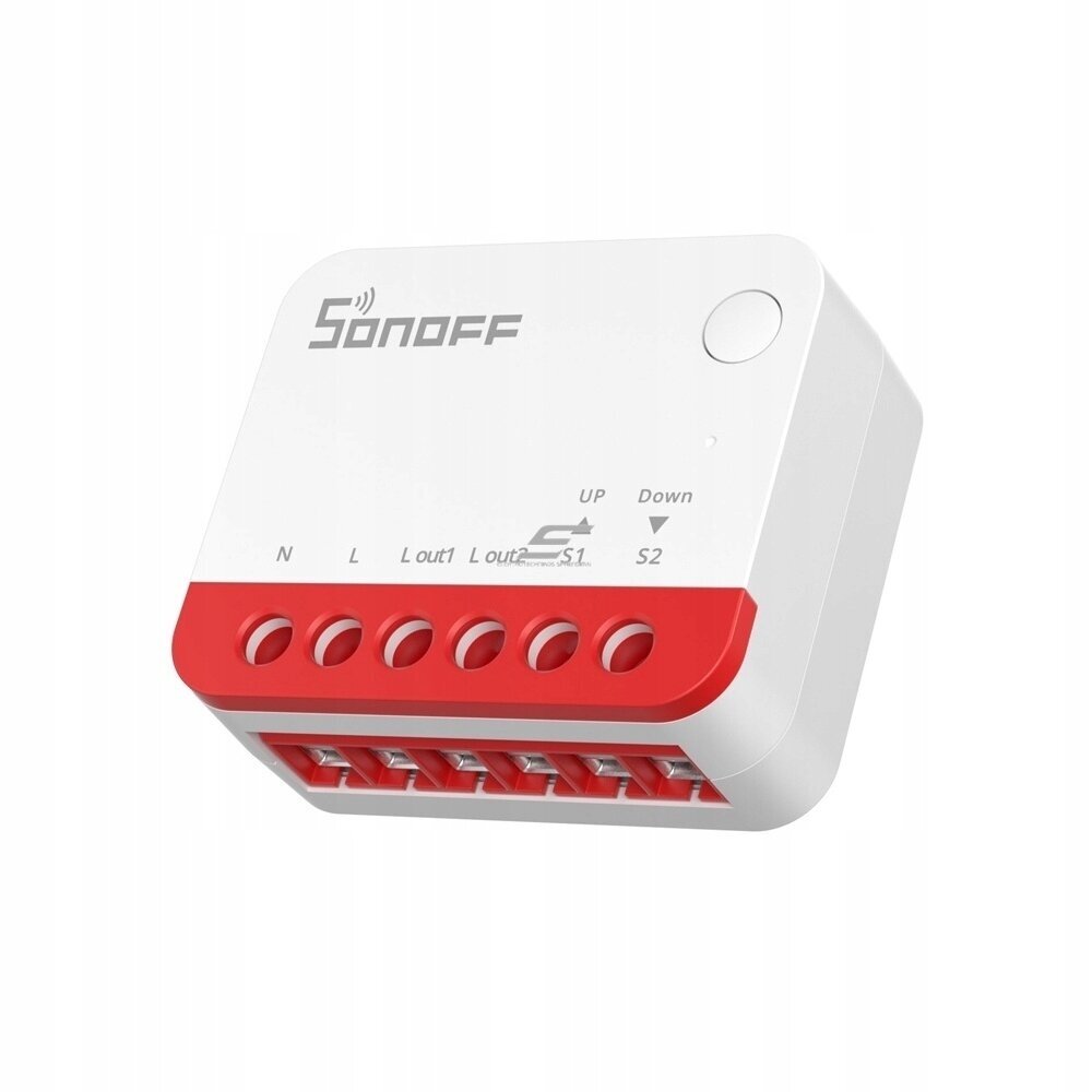 Smart blinds/roller shutter switch | 1A | WiFi 2.4GHz control | IP20 | Sonoff MiniZBRBS 1 Smart blinds/roller shutter switch | 1A | WiFi 2.4GHz control | IP20 | Sonoff MiniZBRBS 1