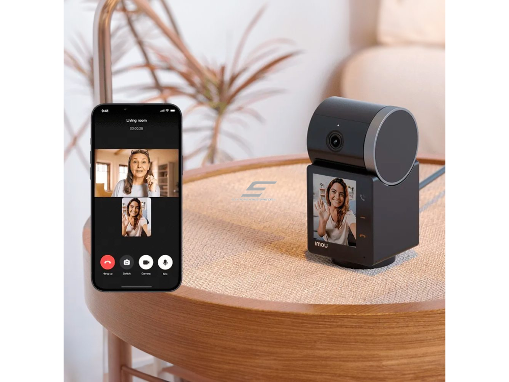 Išmani | vaizdo stebėjimo IP kamera 5MP | 3K | PT | su ekranu "| juoda | Wi-Fi | IPC-S2VBP-5M0WR IMOU 1 Išmani | vaizdo stebėjimo IP kamera 5MP | 3K | PT | su ekranu "| juoda | Wi-Fi | IPC-S2VBP-5M0WR IMOU 1