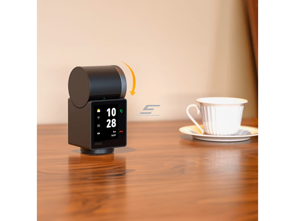 Išmani | vaizdo stebėjimo IP kamera 5MP | 3K | PT | su ekranu "| juoda | Wi-Fi | IPC-S2VBP-5M0WR IMOU 3