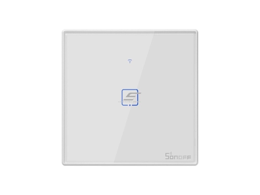 Išmanus | nuotolinis liečiamas sieninis jungiklis | 1 kanalo | 480W | 230VAC | baltas | Wi-Fi | SONOFF | T2EU1C-TX | 6920075725711 Išmanus | nuotolinis liečiamas sieninis jungiklis | 1 kanalo | 480W | 230VAC | baltas | Wi-Fi | SONOFF | T2EU1C-TX | 6920075725711