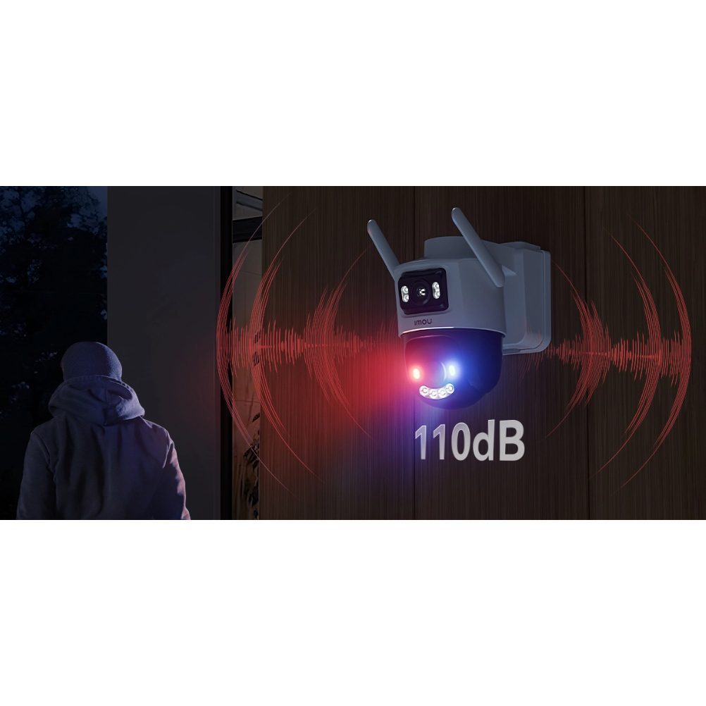 Inteligentna | Bezprzewodowa kamera monitoringu IP 10MP | PT | 4G | z modułem solarnym | IP66 | Wi-Fi | IPC-SA70F-10M0T2-EU/FSP008 IMOU 5