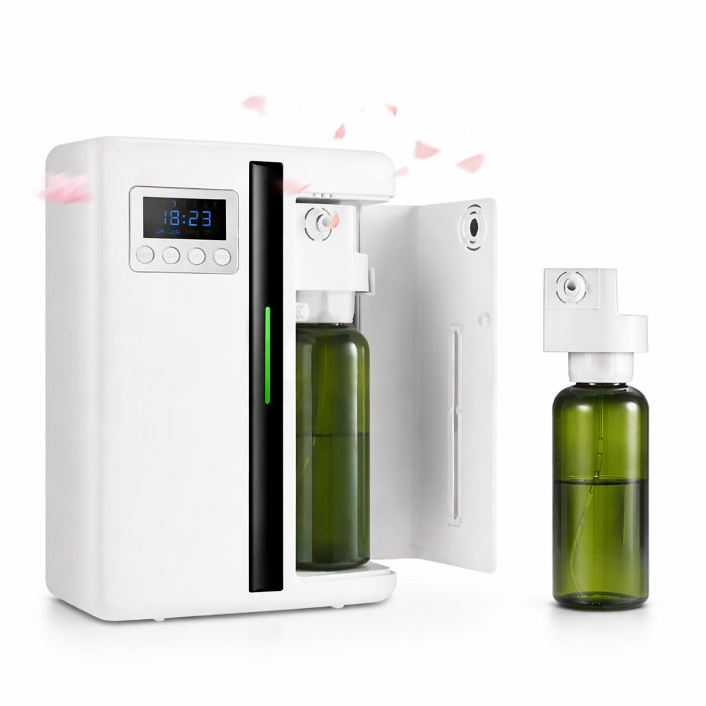 Nutikas lõhnadifuuser Bluetoothiga | 200 ml | 185x85x225 mm | seinale paigaldatav / vabalt paigaldatav | vaikne | EU | 230 V | koju | kontoritesse | hotellidele | valge 1 Nutikas lõhnadifuuser Bluetoothiga | 200 ml | 185x85x225 mm | seinale paigaldatav / vabalt paigaldatav | vaikne | EU | 230 V | koju | kontoritesse | hotellidele | valge 1
