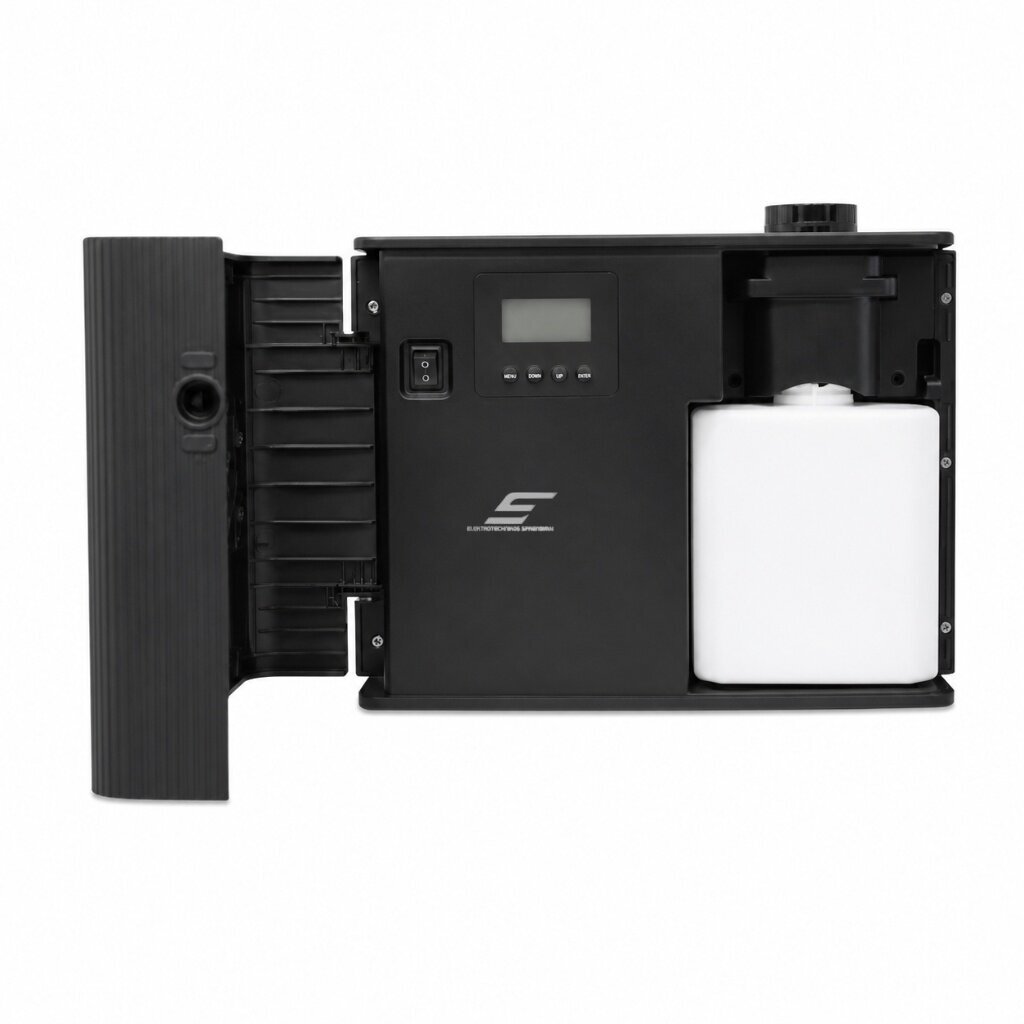 Nutikas kommertslik aroomidifuuser | 15W | 1000 ml | WiFi / Bluetooth | HVAC süsteemidele | 3000–4000 m³ | 295x113x230 mm | seinale paigaldatav / põrandal seisev | must 1