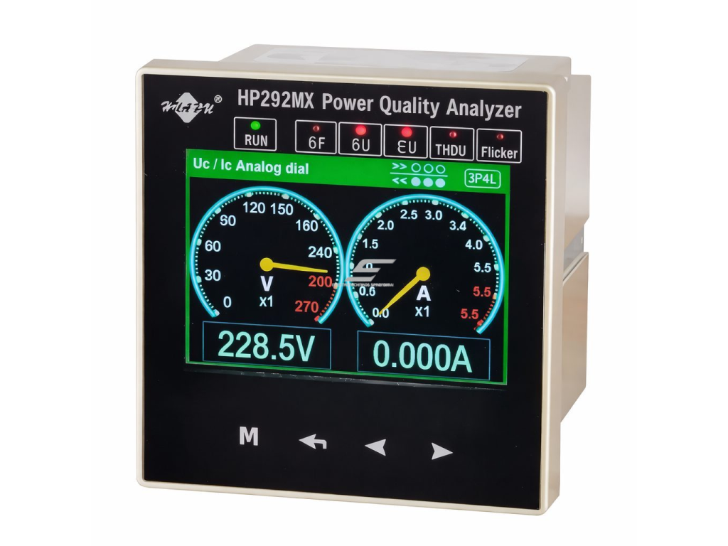 Trifazis galios analizatorius | su duomenų registravimu | harmonikų analizė | 0.2 tikslumo klasė | RS485 / RJ45 / Modbus TCP