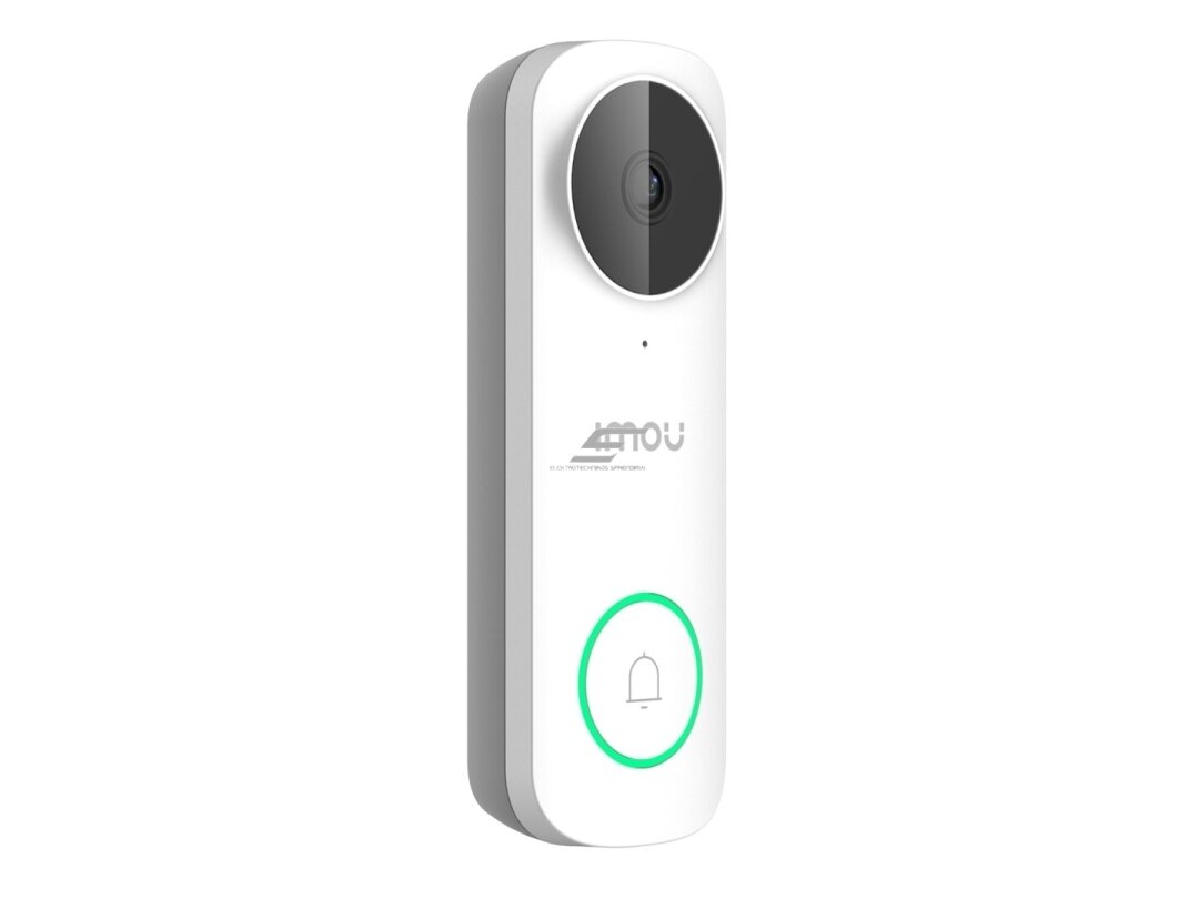 Išmanus | belaidis durų skambutis su kamera 5MP | IP65 | Wi-Fi | DB61i-W-D4P IMOU 2 Išmanus | belaidis durų skambutis su kamera 5MP | IP65 | Wi-Fi | DB61i-W-D4P IMOU 2