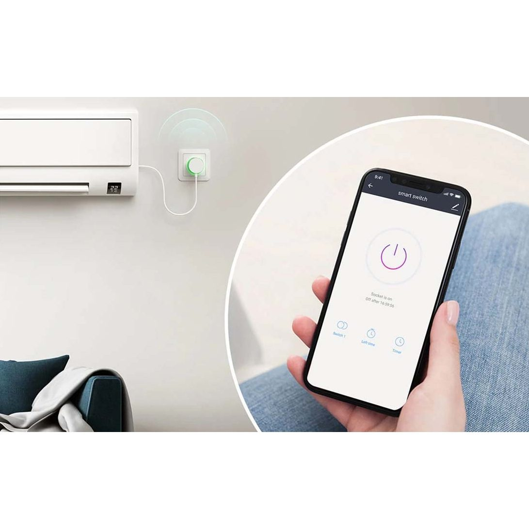 Inteligentne gniazdko Wi-Fi | 2500W | 10A | 230V | (4 szt.) | Tuya | GOSUND-EP2-4 3 Inteligentne gniazdko Wi-Fi | 2500W | 10A | 230V | (4 szt.) | Tuya | GOSUND-EP2-4 3
