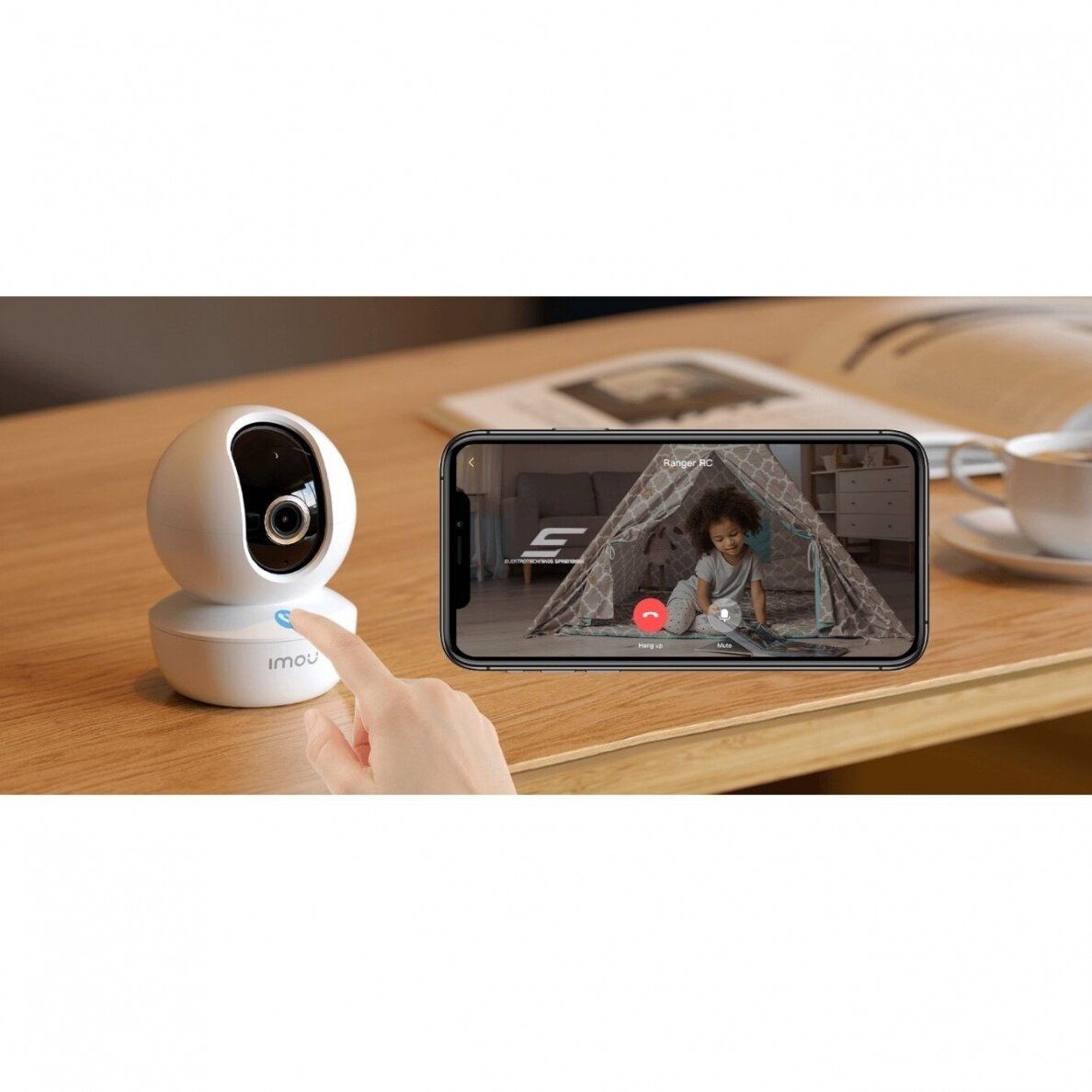 Nutikas | Juhtmevaba videovalve IP-kaamera 4MP | PT | Wi-Fi | IPC-GK2CP-4C0WR IMOU 3