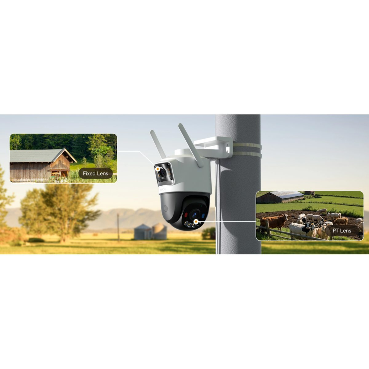Viedā | video novērošanas IP kamera 6MP | PT | IP66 | 4G | IPC-S7XCP-6M1TED-EU IMOU 2 Viedā | video novērošanas IP kamera 6MP | PT | IP66 | 4G | IPC-S7XCP-6M1TED-EU IMOU 2