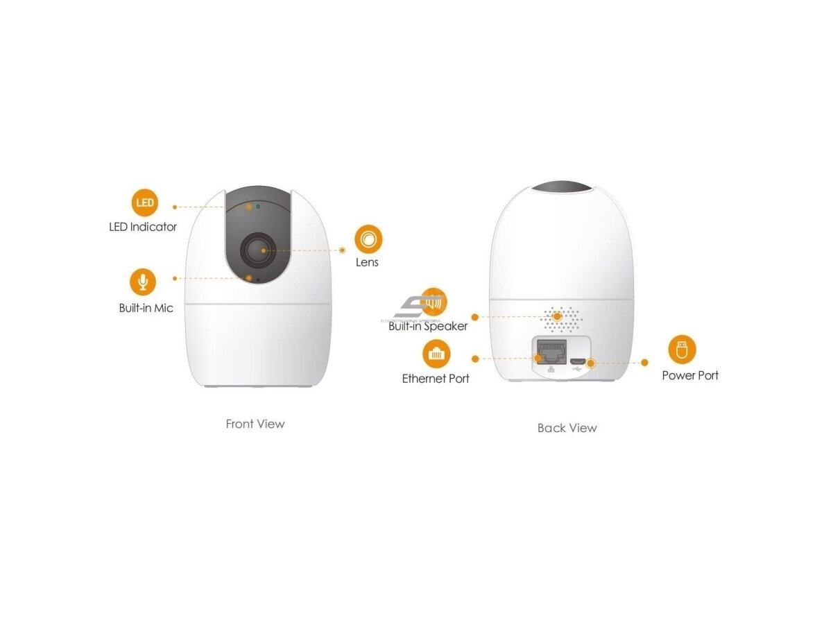 Išmani | vaizdo stebėjimo IP kamera 5MP | PT | Wi-Fi | IPC-K2EP-5H2W IMOU 3