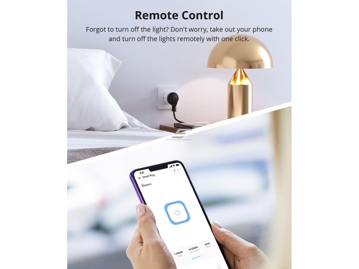 Išmani Wi-Fi rozetė | kištukinis lizdas | 4000W | 16A | 230V | su elektros energijos apsakaita | IP44 | baltas/pilkas | SONOFF | S60-TPF | 6920075740455 3 Išmani Wi-Fi rozetė | kištukinis lizdas | 4000W | 16A | 230V | su elektros energijos apsakaita | IP44 | baltas/pilkas | SONOFF | S60-TPF | 6920075740455 3
