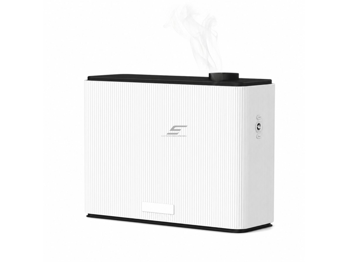 Išmanus HVAC kvapų difuzorius | WiFi APP valdymas | 1000ml | be vandens | 3000-4000 m³ | sieninis | 12V DC | baltas