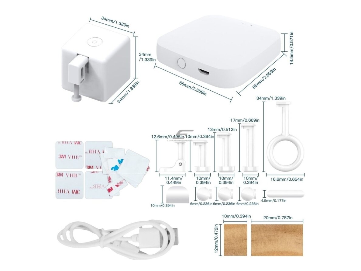 Išmanus | belaidis jungiklis | namų robotas | FINGERBOT | Bluetooth | Smart Life | TUYA | MOES 8 Išmanus | belaidis jungiklis | namų robotas | FINGERBOT | Bluetooth | Smart Life | TUYA | MOES 8