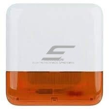Умная | беспроводная | внешняя сирена | IP65 | оранжевый | Hikvision DS-PS1-E-WE AX PRO