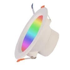 Viedais WiFi LED iebūvējams griestu gaismeklis | RGB+CCT | 7W | Tuya Smart Life | Alexa / Google Home | balts 1 Viedais WiFi LED iebūvējams griestu gaismeklis | RGB+CCT | 7W | Tuya Smart Life | Alexa / Google Home | balts 1