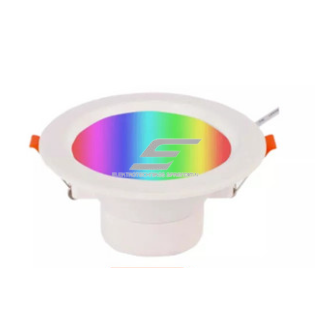 Inteligentna wpuszczana sufitowa lampa LED WiFi | RGB+CCT | 10W | Tuya Smart Life | Alexa / Google Home | biała Inteligentna wpuszczana sufitowa lampa LED WiFi | RGB+CCT | 10W | Tuya Smart Life | Alexa / Google Home | biała