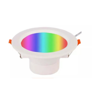 Viedais WiFi LED iebūvējams griestu gaismeklis | RGB+CCT | 7W | Tuya Smart Life | Alexa / Google Home | balts Viedais WiFi LED iebūvējams griestu gaismeklis | RGB+CCT | 7W | Tuya Smart Life | Alexa / Google Home | balts