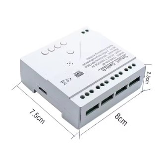 Smart Wi-Fi | RF module | controller | 4 channels | 2200W | 10A | 85-250VAC | TUYA 1 Smart Wi-Fi | RF module | controller | 4 channels | 2200W | 10A | 85-250VAC | TUYA 1