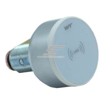 Nutikas elektrooniline lukusüsteem lugejaga | kapile | uksed | 13,56 MHz | 30mm | valge 2