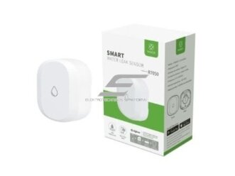 Išmanus | belaidis patalpos vandens nuotėkio jutiklis | daviklis | IP67 | baltas | ZigBee | TUYA | Smart Life WOOX | R7050 1