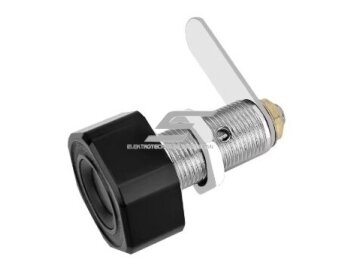 Išmani elektroninė spyna su biometriniu | piršto antspaudo atrakinimu | spintelei | seifui | 20mm | juoda | Tuya 1