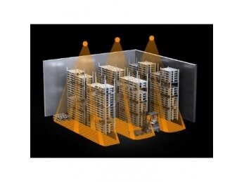 Judesio jutiklis | daviklis | 230V | 95x95x65mm | 90-360° | 30x4m | IP54 | baltas | virštinkinis | Steinel | IS 345-Q MX PF AP 1