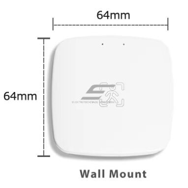 Nutikas liikumis- | kohalolekuandur | detektor | seinale paigaldatav | 5V | 120° | 9m | Tuya Zigbee 3