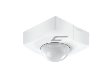 Judesio jutiklis | daviklis | 2000W | 230V | 95x95x65mm | 180-360° | 40m | IP54 | baltas | virštinkinis | Steinel | IS 3360-Q COM1 AP Judesio jutiklis | daviklis | 2000W | 230V | 95x95x65mm | 180-360° | 40m | IP54 | baltas | virštinkinis | Steinel | IS 3360-Q COM1 AP