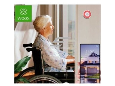 Išmanus | belaidis | pagalbos iškvietimo mygtukas SOS | neįgaliems | 2,4GHz | Zigbee | WOOX | R7052 | 8435606701112 Išmanus | belaidis | pagalbos iškvietimo mygtukas SOS | neįgaliems | 2,4GHz | Zigbee | WOOX | R7052 | 8435606701112
