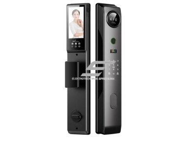 Išmani durų spyna su veido atpažinimu | pirštų antspaudų | IC kortelių skaitytuvu | 418x74x29mm | pilka | TUYA | Wi-Fi Išmani durų spyna su veido atpažinimu | pirštų antspaudų | IC kortelių skaitytuvu | 418x74x29mm | pilka | TUYA | Wi-Fi