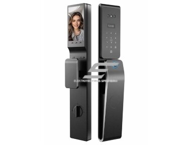 Išmani durų spyna su veido ir delno atpažinimu | pirštų antspaudų | IC kortelių skaitytuvu | 430x74x37mm | juoda | TUYA | Wi-Fi | IP66 Išmani durų spyna su veido ir delno atpažinimu | pirštų antspaudų | IC kortelių skaitytuvu | 430x74x37mm | juoda | TUYA | Wi-Fi | IP66