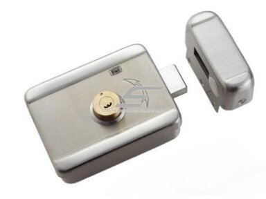 Išmani elektromechaninė durų spyna | sklendė | 12VDC | automatinis užrakinimas | atrakinama įjungus maitinimą Išmani elektromechaninė durų spyna | sklendė | 12VDC | automatinis užrakinimas | atrakinama įjungus maitinimą