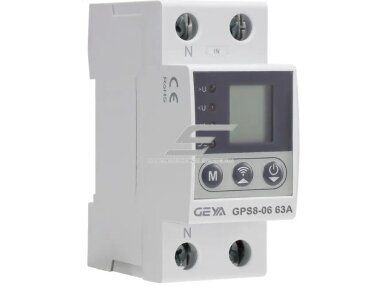 Modulinė | išmani | skaitmeninė įtampos ir srovės kontrolės relė | 1-32A | 230V | DIN | IP40 | Wi-Fi | Tuya Modulinė | išmani | skaitmeninė įtampos ir srovės kontrolės relė | 1-32A | 230V | DIN | IP40 | Wi-Fi | Tuya