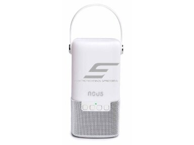 Nešiojama Bluetooth kolonėlė su LED šviestuvu | IPX4 | balta | NOUS-H2 | 4658947365285 Nešiojama Bluetooth kolonėlė su LED šviestuvu | IPX4 | balta | NOUS-H2 | 4658947365285