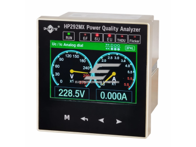 Trifazis galios analizatorius | su duomenų registravimu | harmonikų analizė | 0.2 tikslumo klasė | RS485 / RJ45 / Modbus TCP Trifazis galios analizatorius | su duomenų registravimu | harmonikų analizė | 0.2 tikslumo klasė | RS485 / RJ45 / Modbus TCP