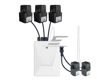 Išmanus 3 fazių elektros tinklo analizatorius su WiFi | Tuya | 16 kanalų | iki 200A | saulės elektrinėms ir namams Išmanus 3 fazių elektros tinklo analizatorius su WiFi | Tuya | 16 kanalų | iki 200A | saulės elektrinėms ir namams