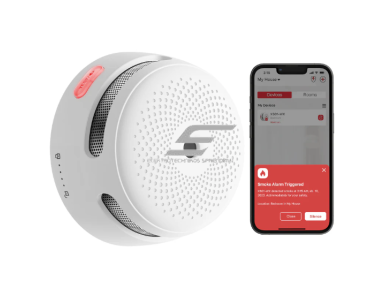 Išmanus | belaidis | autonominis dūmų jutiklis | daviklis | detektorius | 85dB | Wi-Fi | X-Sense XS01-WX Išmanus | belaidis | autonominis dūmų jutiklis | daviklis | detektorius | 85dB | Wi-Fi | X-Sense XS01-WX
