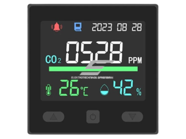 Skaitmeninis | išmanus CO2 | temperatūros | drėgmės | oro kokybės matuoklis | jutiklis | 12VDC | 0-5000PPM | -20...+60°C | 5...95%RH | juodas | potinkinis | RS485 | IoT | Tuya Skaitmeninis | išmanus CO2 | temperatūros | drėgmės | oro kokybės matuoklis | jutiklis | 12VDC | 0-5000PPM | -20...+60°C | 5...95%RH | juodas | potinkinis | RS485 | IoT | Tuya