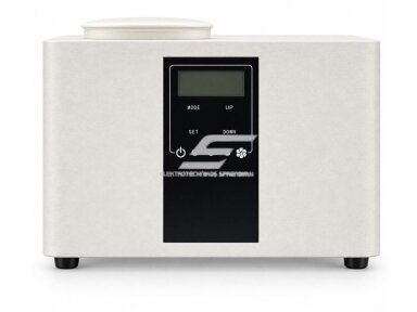 Bevandenis aromato difuzorius | 10 W | 500 ml | 500–1000 m³ | 12 V DC | Bluetooth | HVAC jungtis | 235×185×110 mm | baltas | ESGT-1000WF