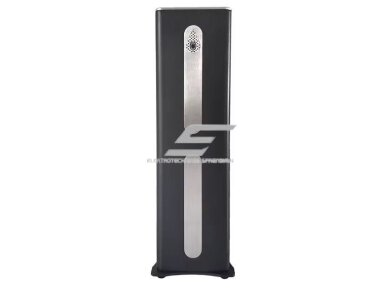 Bevandenis aromato difuzorius | 14 W | 500 ml | 1000–1500 m³ | 12 V DC | Bluetooth | HVAC jungtis | 540×150×150 mm | juodas / sidabrinis | ESGT-1500F