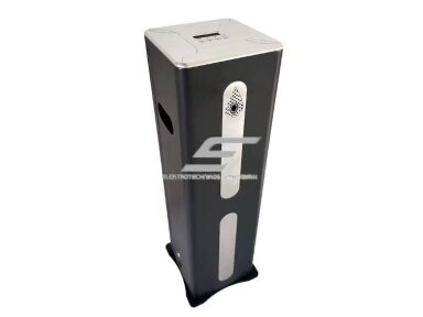 Bevandenis aromato difuzorius | 14 W | 500 ml | 1000–1500 m³ | 12 V DC | Bluetooth | HVAC jungtis | 540×150×150 mm | juodas / sidabrinis | ESGT-1500F