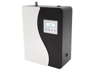 Bevandenis aromato difuzorius | 8 W | 200 ml | 50–300 m³ | 12 V DC | Bluetooth | HVAC jungtis | 225×180×85 mm | baltas / juodas | ESGT-300F