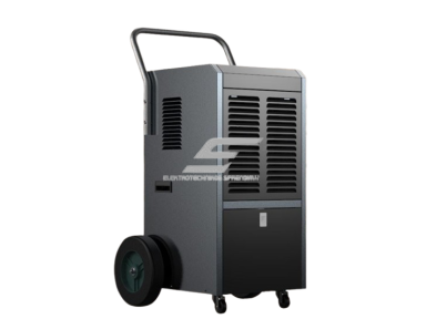 Išmanus pramoninis kompresorinis oro sausintuvas | drėgmės surinkėjas su integruotu siurbliu | 650W | 230V | 58l/24h | 500m³/h | 810x530x420mm | metalinis | juodas | Wi-Fi