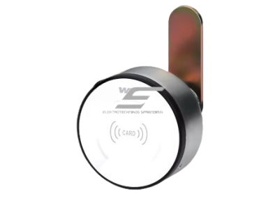 Išmani elektroninė spyna su skaitytuvu | spintelei | durims | 13,56MHz | 30mm | balta Išmani elektroninė spyna su skaitytuvu | spintelei | durims | 13,56MHz | 30mm | balta