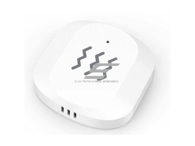 Išmanus | belaidis vibracijos jutiklis | daviklis | IP20 | baltas | ZigBee | TUYA | Smart Life | WOOX | R7081 Išmanus | belaidis vibracijos jutiklis | daviklis | IP20 | baltas | ZigBee | TUYA | Smart Life | WOOX | R7081