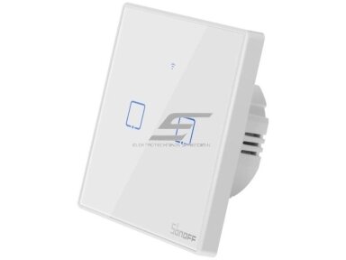 Išmanus | nuotolinis liečiamas sieninis jungiklis | 2 kanalų | 480W | 230VAC | baltas | Wi-Fi | SONOFF | T2EU2C-TX | 6920075727517 Išmanus | nuotolinis liečiamas sieninis jungiklis | 2 kanalų | 480W | 230VAC | baltas | Wi-Fi | SONOFF | T2EU2C-TX | 6920075727517