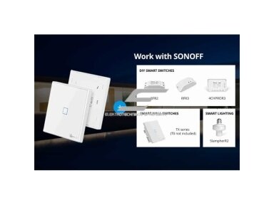 Išmanus | belaidis | nuotolinis liečiamas sieninis jungiklis | 1 kanalo | baltas | Wi-Fi | SONOFF | T2EU1C-RF | 6920075776256 Išmanus | belaidis | nuotolinis liečiamas sieninis jungiklis | 1 kanalo | baltas | Wi-Fi | SONOFF | T2EU1C-RF | 6920075776256