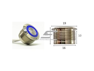 Liečiamas jungiklis jutiklis | dimeris | 5V/12V/24V | 25W/60W/120W | 5A | 19x12mm | metalinis | įmontuojamas | T-21001 | 4772124004658 Liečiamas jungiklis jutiklis | dimeris | 5V/12V/24V | 25W/60W/120W | 5A | 19x12mm | metalinis | įmontuojamas | T-21001 | 4772124004658