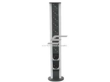 Modulinis kištukinių lizdų | jungčių blokas | kolona | montuojamas ant paviršiaus | 20 mod. | 665x100mm | pilkas | ESP04-20-01 Modulinis kištukinių lizdų | jungčių blokas | kolona | montuojamas ant paviršiaus | 20 mod. | 665x100mm | pilkas | ESP04-20-01