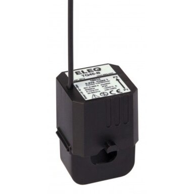 Avatav voolutrafo | 150/5 A | 1 VA | kl. 1 | kaablile Ø18 mm | IP20 | ELEQ TQ40-B | 4Q4B58