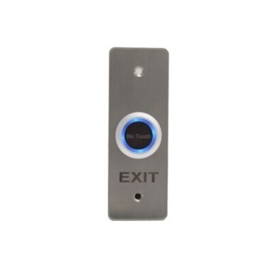 Exit door button | 12/24VDC | 115x40x25mm | NO/NC/COM | flush-mounted | contactless | EXIT | PBA-700B Exit door button | 12/24VDC | 115x40x25mm | NO/NC/COM | flush-mounted | contactless | EXIT | PBA-700B